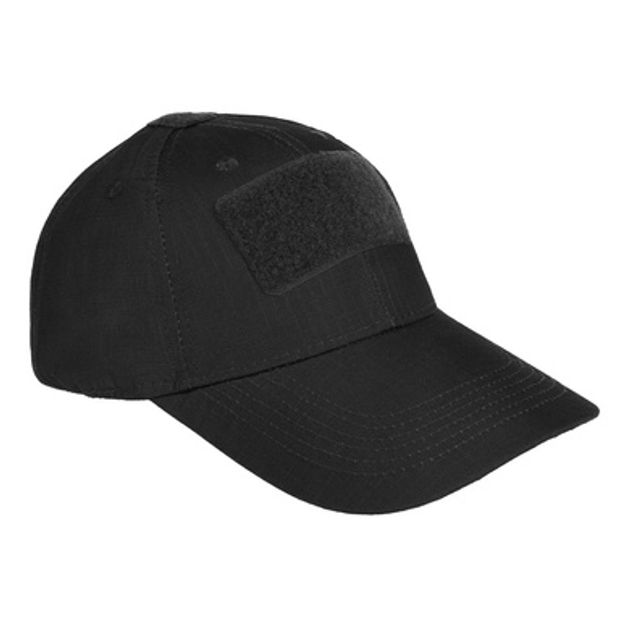 Бейсболка тактическая MIL-TEC Tactical Baseball Cap Черная - изображение 2