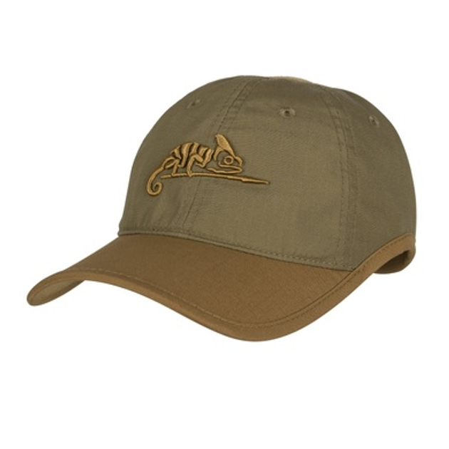 Бейсболка Helikon-LOGO CAP ADAPTIVE GREEN/COYOTE - изображение 1