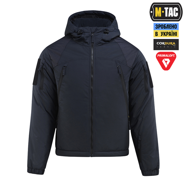 Куртка M-Tac зимова Alpha Gen.III Pro Primaloft Dark Navy Blue XL/R - зображення 2