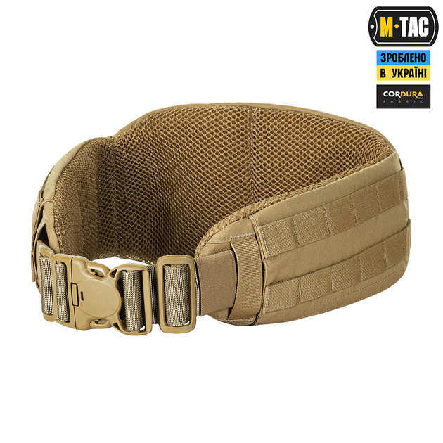 Пояс M-Tac тактический War Belt ARMOR Coyote XL/2XL - изображение 1