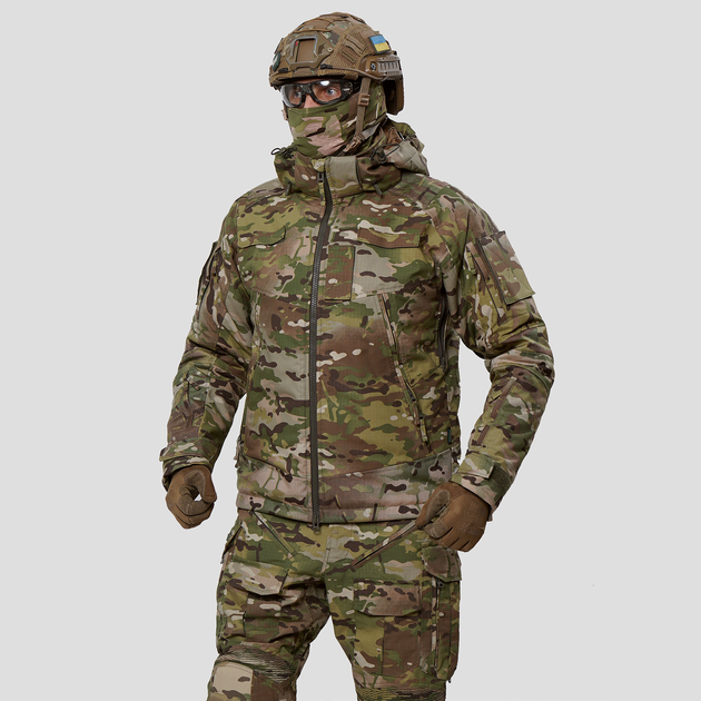 Тактична куртка зимова UATAC Multicam Ripstop Climashield Apex L - зображення 1