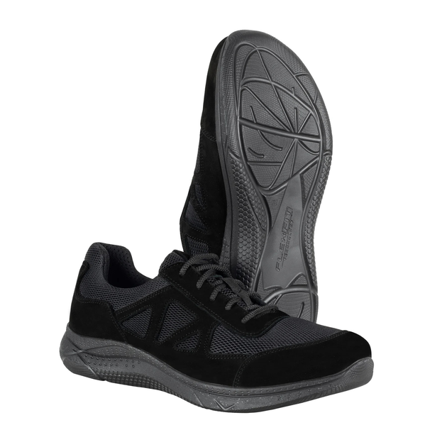 Кросівки Ягуар літні нубук з 3D-сіткою Чорні 38 - зображення 1