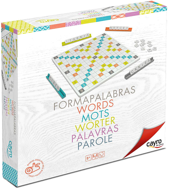 Gra planszowa Cayro Crosswords Deco (8422878636112) - obraz 1