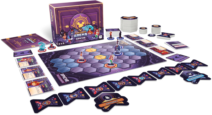 Gra planszowa Asmodee Disney Sorcerer's Arena Epic Alliances (3558380106081) - obraz 2