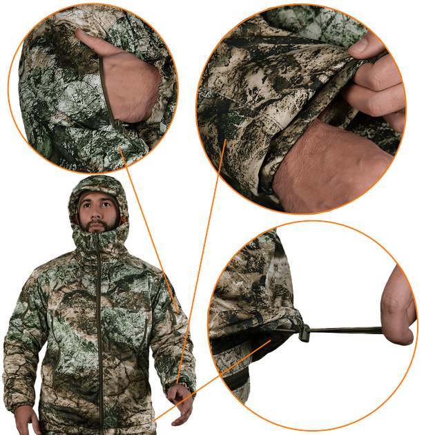 Зимовий костюм Camotec HitPoint S 2908010187347 - изображение 7