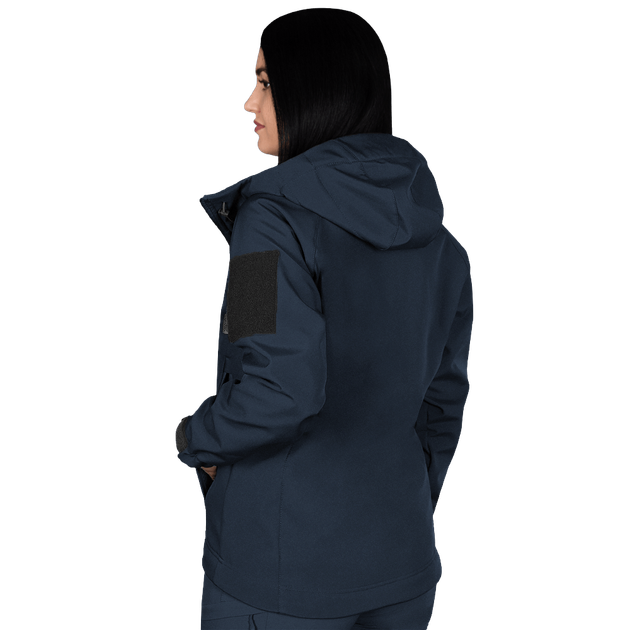 Жіноча куртка Stalker SoftShell Темно-синя (7443), XS - изображение 2