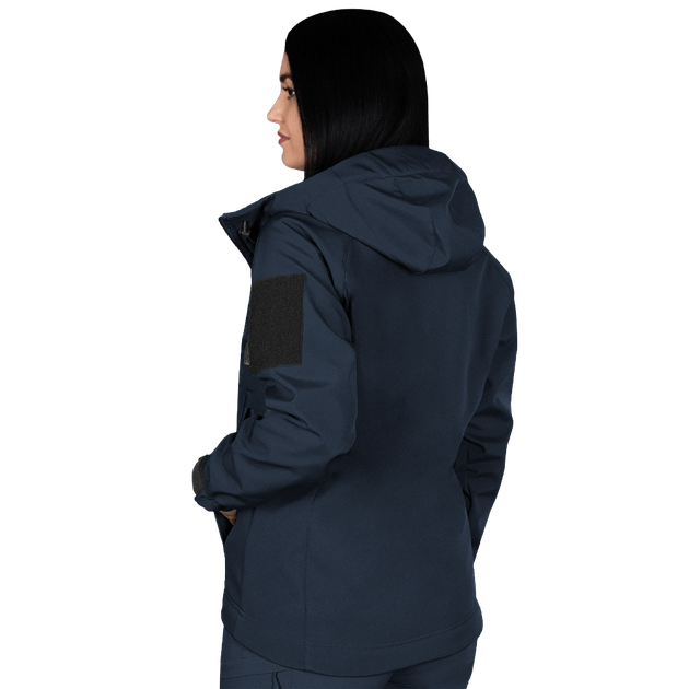 Жіноча куртка Stalker SoftShell Темно-синя (7443), L - зображення 2