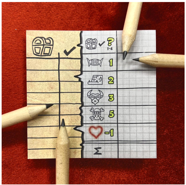 Gra planszowa Asmodee Doodle Dungeon (3558380089063) - obraz 4