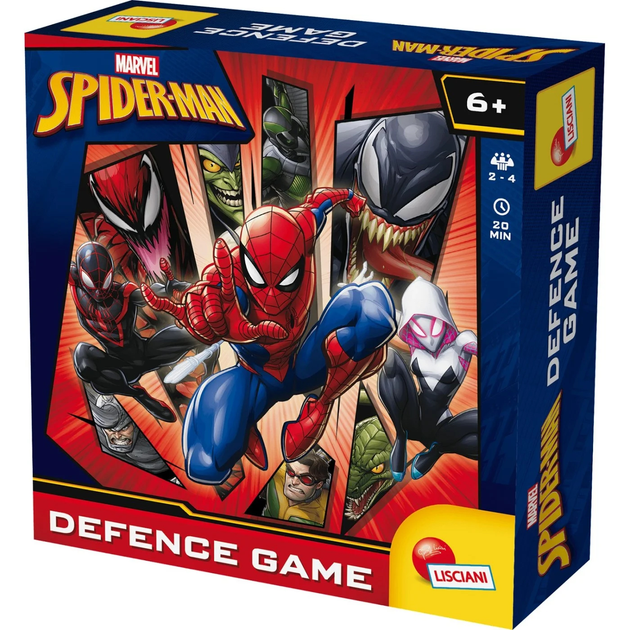 Настільна гра Lisciani Spider-man Defence (8008324100897) - зображення 1