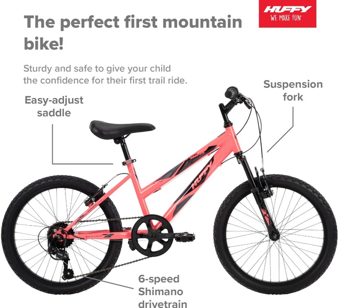 Rower dziecięcy Huffy MTB Stone Mountain 73818W 20" (0032447738185) - obraz 13