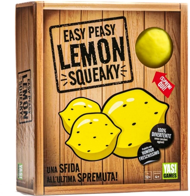 Gra planszowa Rocco Giocattoli Easy Peasy Lemon Squeaky (8027679075667) - obraz 1