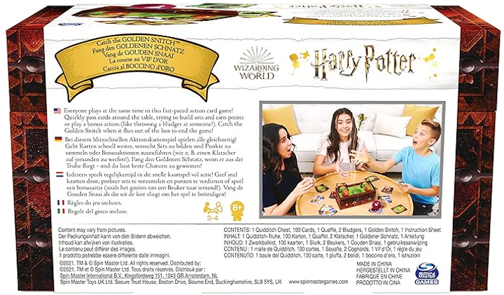 Gra planszowa Spin Master Harry Potter Caccia Al Boccino D'Oro (0778988416372) - obraz 2