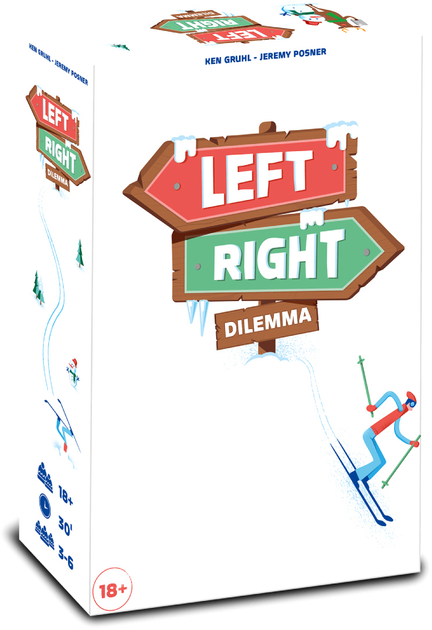 Настільна гра Asmodee Left Right Dilemma (5407007460168) - зображення 1