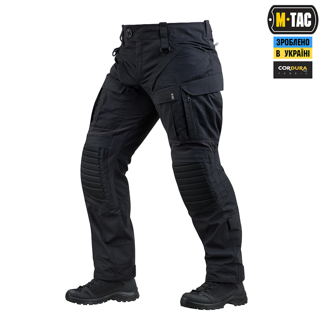 Штани M-Tac Sturm Gen.II NYCO Extreme Black 32/32 - зображення 1