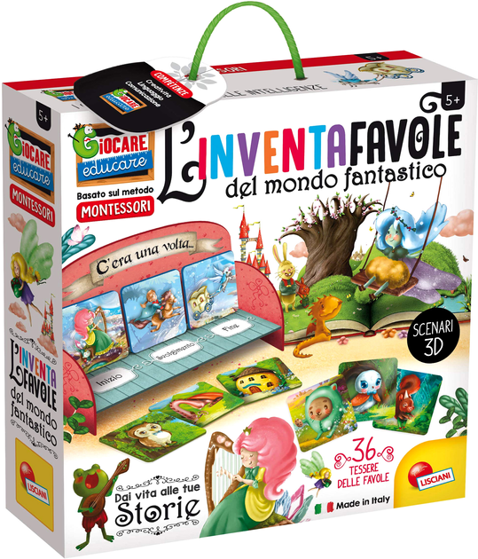 Настільна гра Lisciani Montessori The Fantastic World Storyteller (8008324095216) - зображення 1