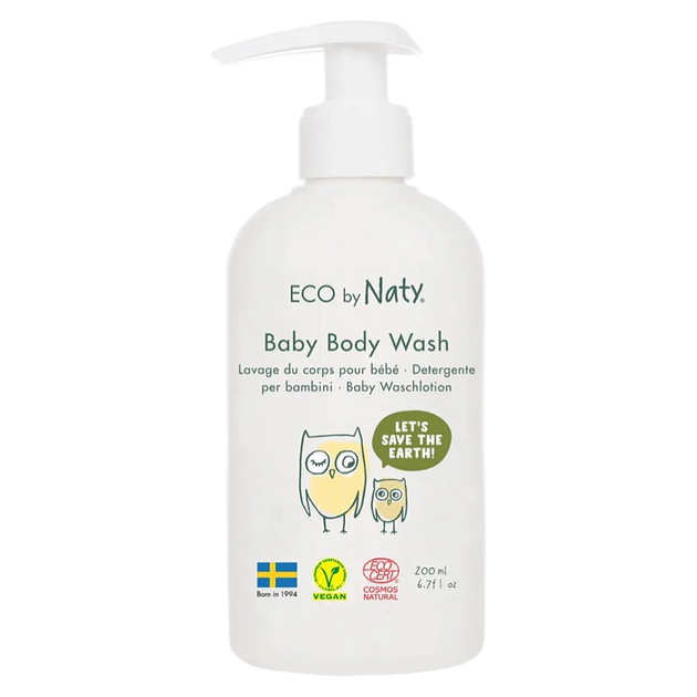 ROZETKA | Гипоаллергенный детский гель для душа Eco by Naty 200 мл ...