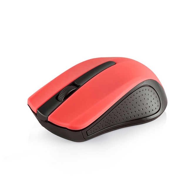 Мышка Modecom MC-WM9, беспроводная, 2кн., 1200dpi, нано ресивер черно-красная - изображение 3