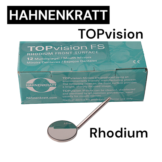 Дзеркало з родієвим покриттям Ханенкрат Top-Vision 1шт (Hahnenkratt) - зображення 1