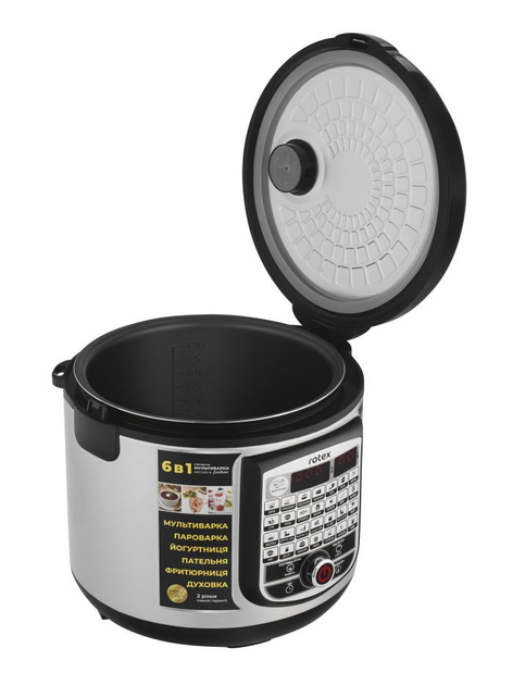 Мультиварки ROTEX RMC505-B Excellence - зображення 8