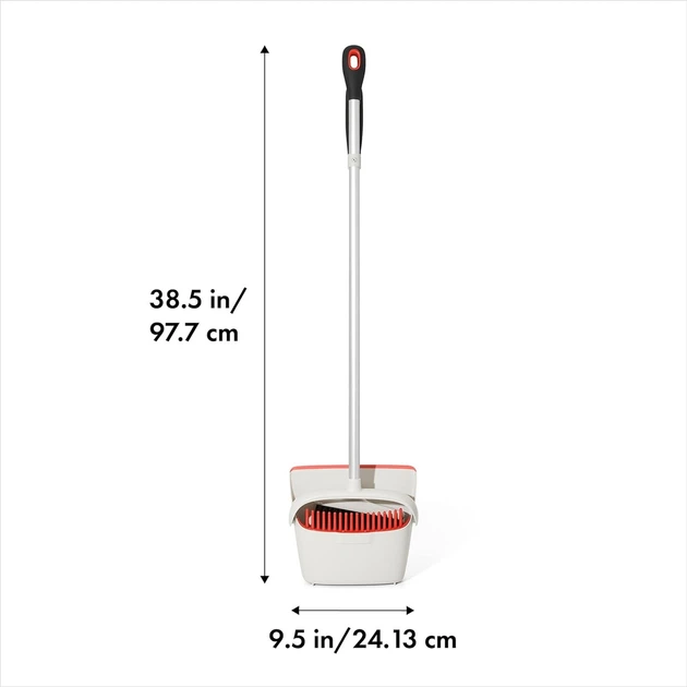 Набор для уборки: щетка с совком OXO 98x24 см (1335280) - Фото 5 Набор для уборки: щетка с совком OXO 98x24 см (1335280) - изображение 5