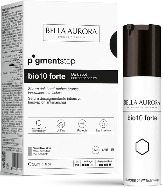 Денний крем для обличчя Bella Aurora Bio10 Forte SPF 20 30 мл (8413400007852) - зображення 1