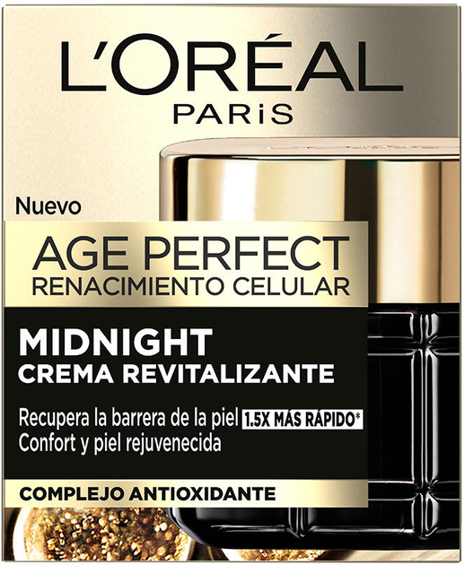 Нічний крем для обличчя L'Oreal Paris Age Perfect Renacimiento Celular Night Cream 50 мл (3600524066505) - зображення 1