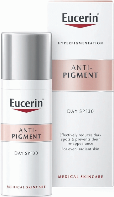 Денний крем для обличчя Eucerin Anti-Pigment Day Care Cream SPF 30 50 мл (4005800213014) - зображення 1