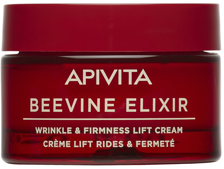 Крем для обличчя Apivita Beevine Elixir Wrinkle & Firmness Lift Rich Texture 50 мл (5201279094195) - зображення 1