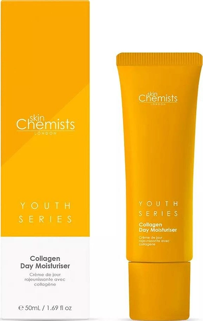 Krem do twarzy na dzień Skin Chemists Collagen Day Moisturiser Cream 50 ml (5060881920359) - obraz 1
