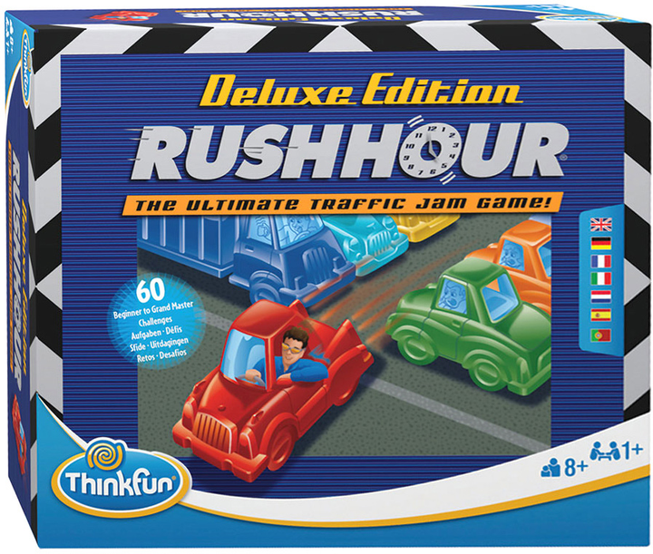 Настільна гра ThinkFun Rush Hour Deluxe (4005556764389) - зображення 1