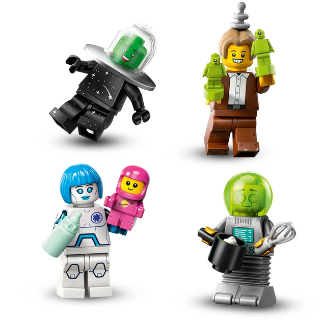 Zestaw klocków LEGO Minifigurki Kosmos Seria 26 36 sztuk (71046) - obraz 7