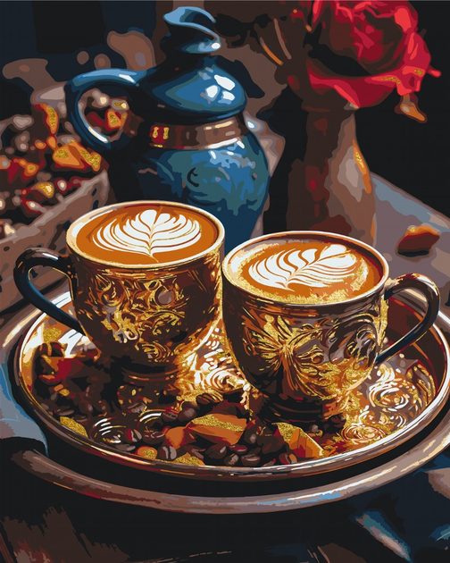 Картина по номерам Origami Ароматный Кофе 40x50 см (LW3307) – фото ...