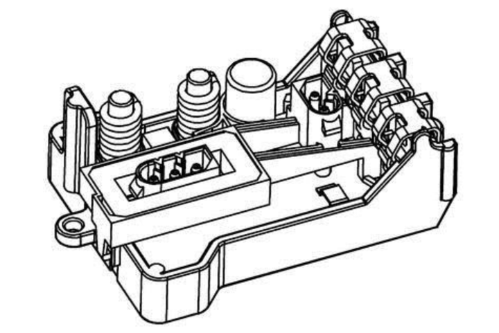 Реостат печи E65/E67 3.0-6.0 01-08 (+AC) MAHLE (ABR30000P) - изображение 1