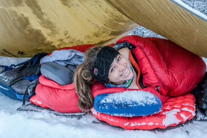 Надувна подушка Sea To Summit Aeros Premium Large Navy Blue (9327868097081) - зображення 7