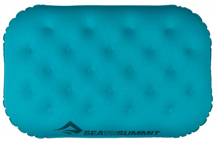 Надувна подушка Sea To Summit Aeros Ultralight Deluxe Aqua (9327868103720) - зображення 1