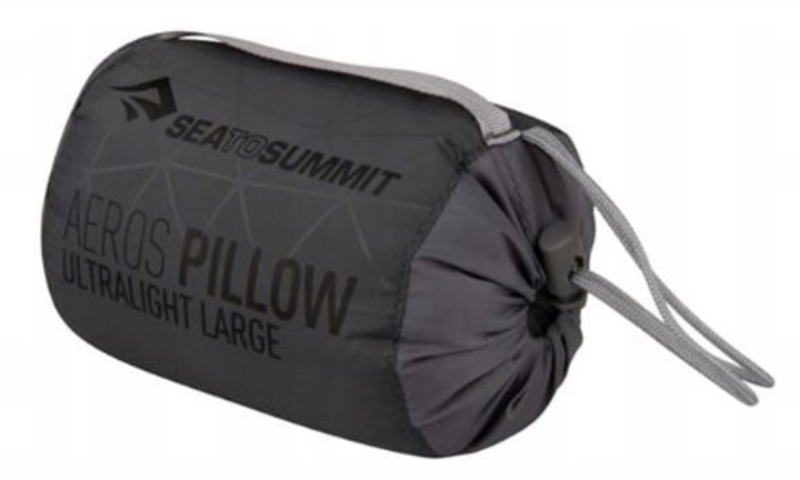 Dmuchana poduszka Sea To Summit Aeros Ultralight Large Grey (9327868096909) - obraz 5