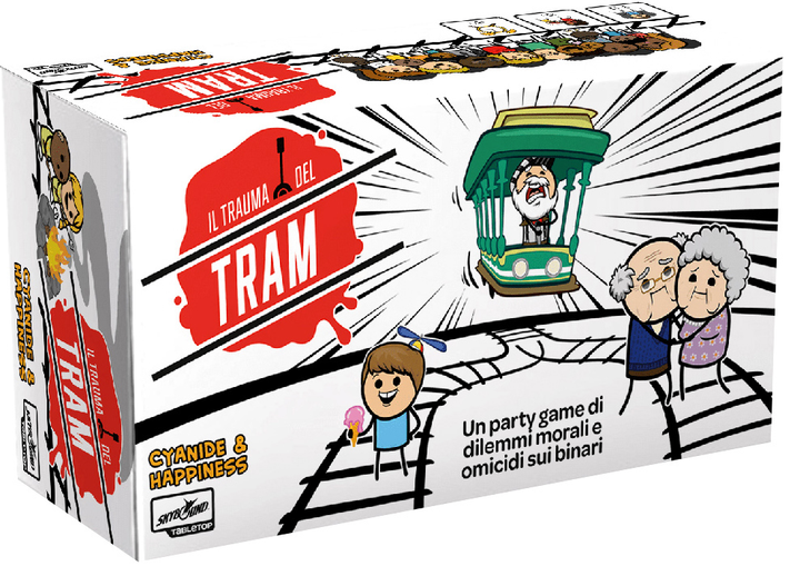 Настільна гра Asmodee The Trauma of the Tram (3558380076049) - зображення 1