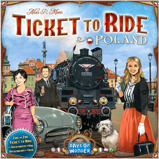 Доповнення до настільної гри Asmodee Ticket to Ride: Poland (0824968201305) - зображення 2