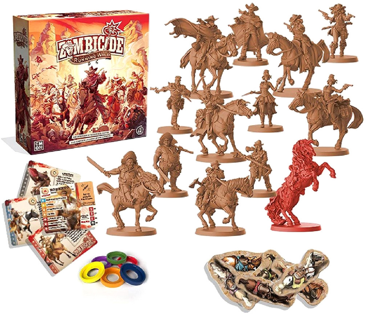 Доповнення до настільної гри Asmodee Zombicide: Undead or Alive Running Wild (3558380094586) - зображення 2