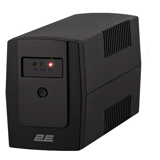 Источник бесперебойного питания 2E 2E-ED650 650ВА/360Вт LED 2xSchuko ...