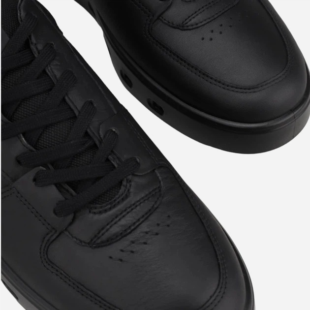 Sneakersy męskie skórzane ECCO Street 720 Gore-Tex 52081401001 46 Czarne (194890568969) - obraz 4