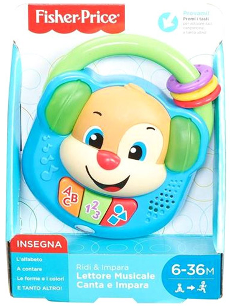 Zabawka muzyczna Fisher Price Music Player Sing and Learn (0887961616637) - obraz 1