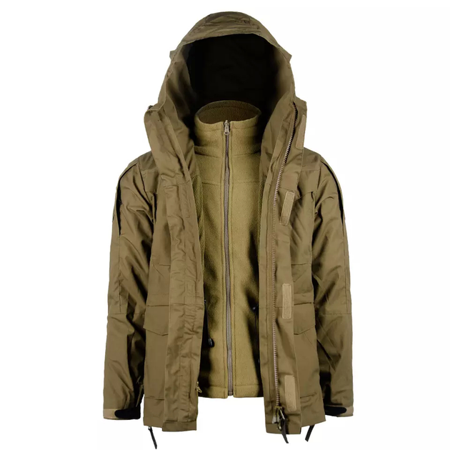 Куртка Fronter 3in1 Tactical Jacket Khaki - M - изображение 1