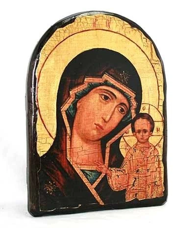 Ікона Казанська Пресвята Богородиця (Арка 170*230 мм) - Фото 1 Ікона Казанська Пресвята Богородиця (Арка 170*230 мм) - зображення 1
