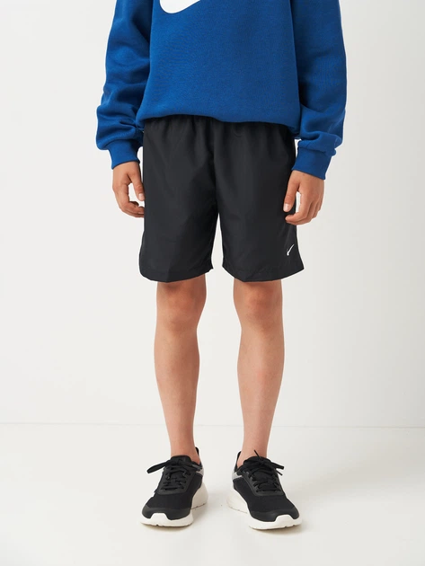Підліткові шорти для хлопчика Nike B Nk Df Multi Wvn Short DX5382-010 134-140 см (M) Чорні (196153473928) - зображення 3