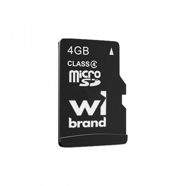 Карта памяти Wibrand 4GB mictoSD class 4 (WICDC4/4GB) - изображение 1