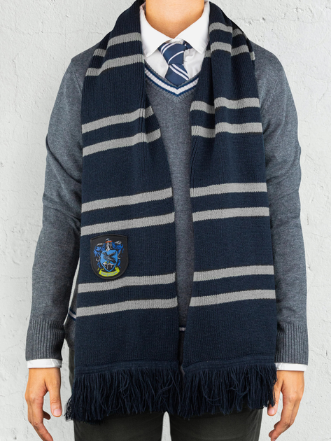 Szalik Distrineo Harry Potter: Ravenclaw Scarf Niebieski (3760166560615) - obraz 2