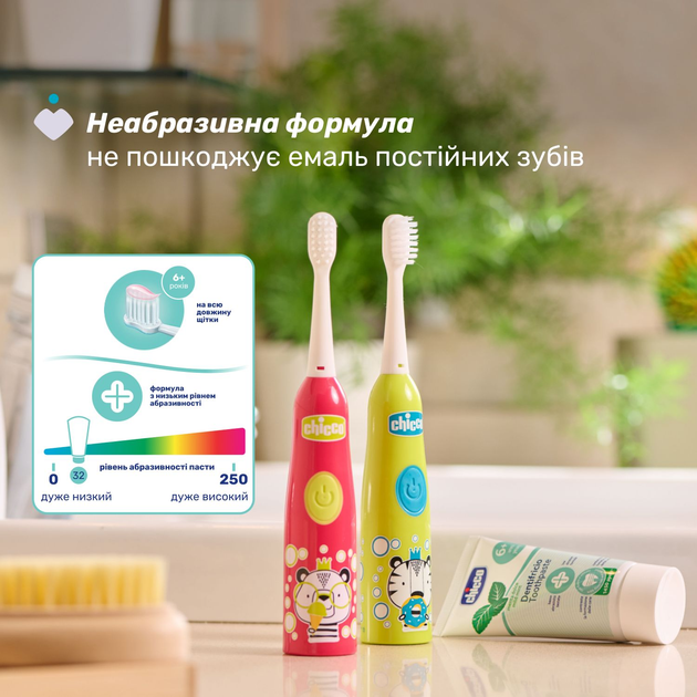 Зубна паста Chicco Солодка мʼята з фтором від 6 років 50 мл (12102.00) (8058664175574) - зображення 4