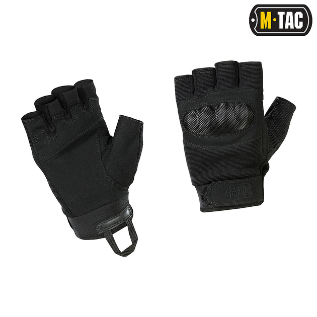 Перчатки M-Tac беспалые Assault Tactical Mk.3 Black S - изображение 1