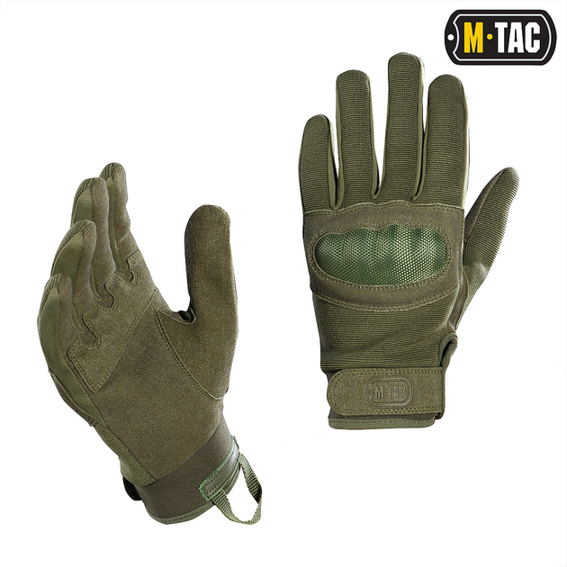 Перчатки M-Tac Assault Tactical Mk.3 Olive M - изображение 1